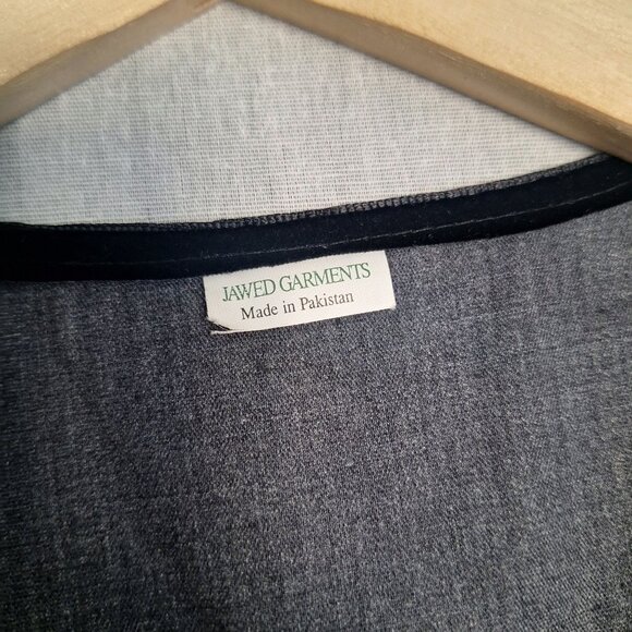 💙 Velvet Embellished Vest Size XL Boho Hippie Festive - Picture 5 of 9